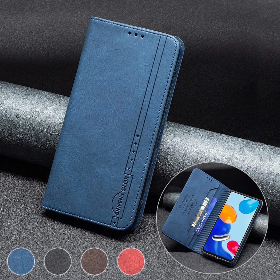 

Wallet Flip Case For Xiaomi Redmi 10 10C 9 9C 9T Note 11S 11E 11 10S 10 Mi Poco X3 F3 M4 X4 Pro 11T 12 Lite Phone Leather Cover