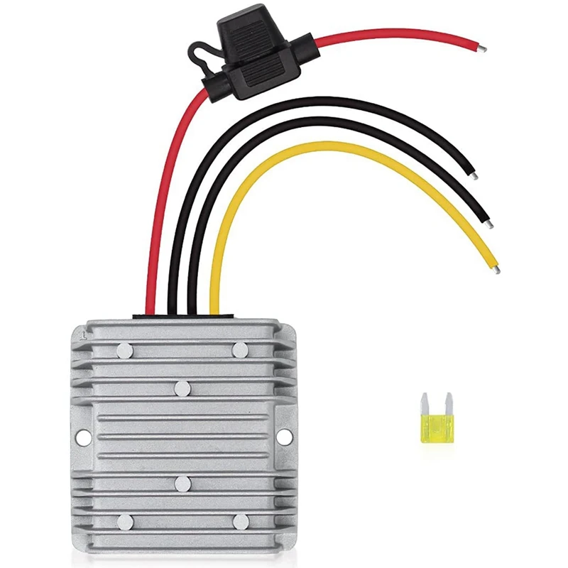 

DC 36V/48V To 12V 20A Converter Voltage DC Regulator Reducer Step Down Buck Transformer Converter Power With Fuse