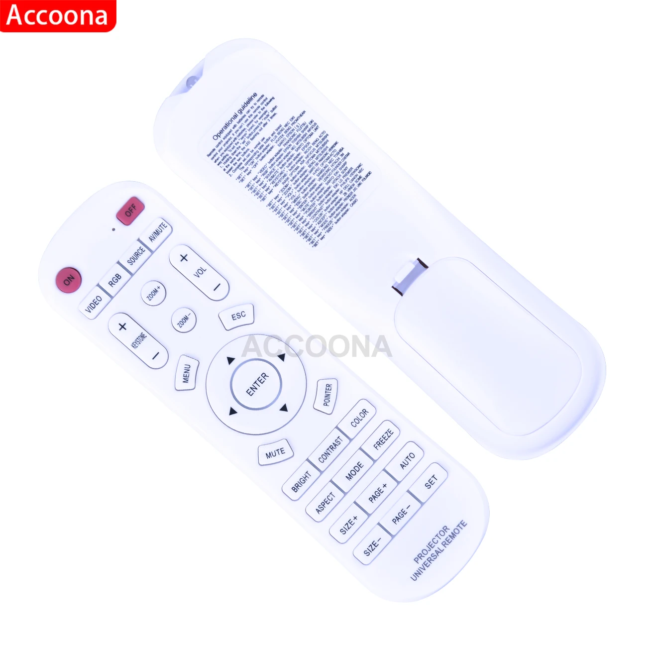 Универсальный пульт дистанционного управления для проектора 3M Acer Benq Toshiba Casio Epson