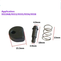 angle grinder brake self locking button self locking pin head shell button suitable for makita 9553nb angle grinder
