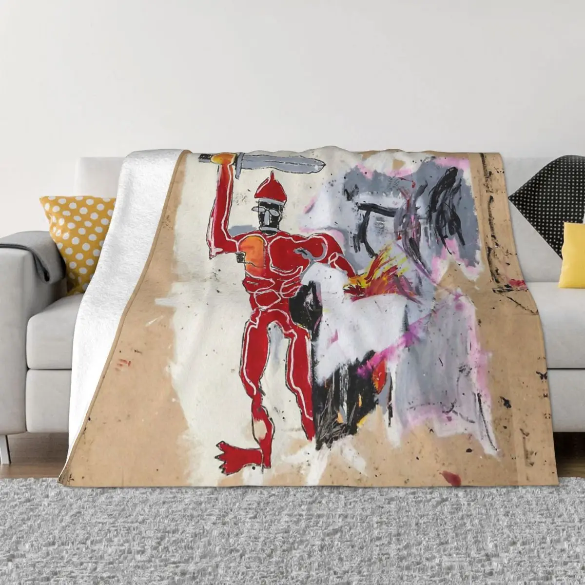 

Одеяла из кораллового флиса в уличном стиле