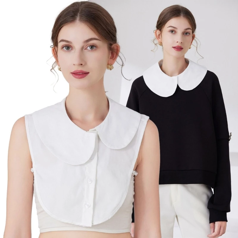 

Fashion Irregular Collar Decorative Collar Blouse Shirt Collar Girl Dress Decors