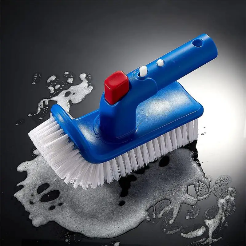 

Swimming Corner Brush Rotatable Handle Cleaning Brush Multifunctional Portable Pool Cleaning Brush Household Cleaning Tools