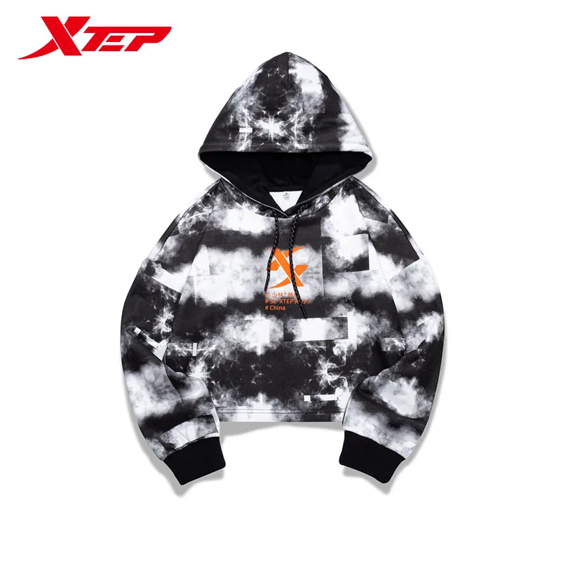 

Женская толстовка Xtep, спортивная одежда, толстовки, весенне-осенняя Уличная Повседневная одежда серии Shaolin 980328930768