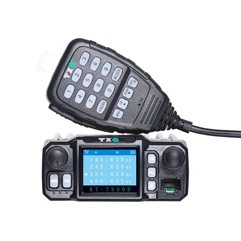 TXQ 7900D vehicle car radio walkie talkie Sample link 136-480mhz small 25w