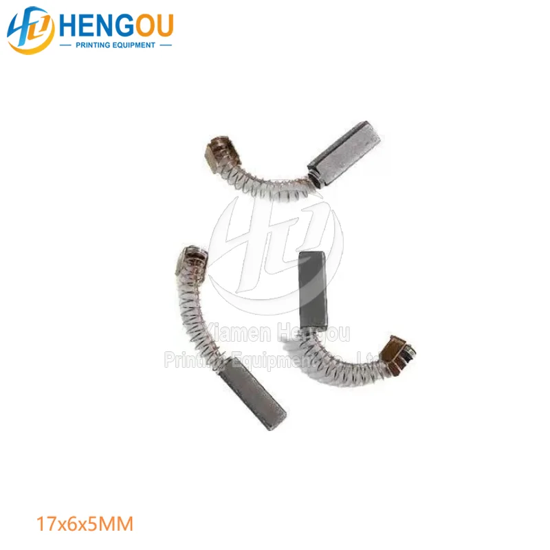 

Печатная машина, двигатель, карбоновая щетка с пружиной 17x6x5 мм, высокое качество