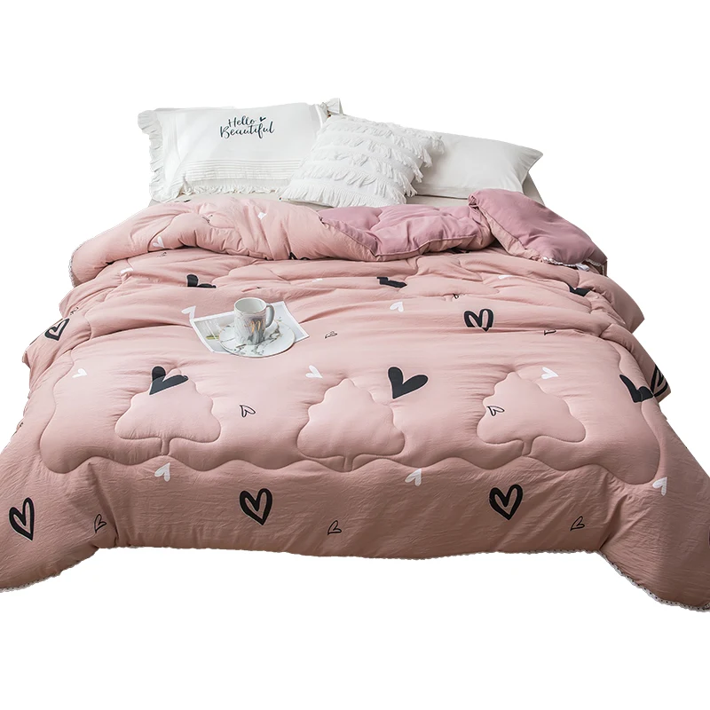 

Зимнее одеяло большого размера 220*240 см 4 кг, утолщенное теплое домашнее покрывало, пододеяльник, покрывало для кровати, постельное белье для дома/отеля, одеяла