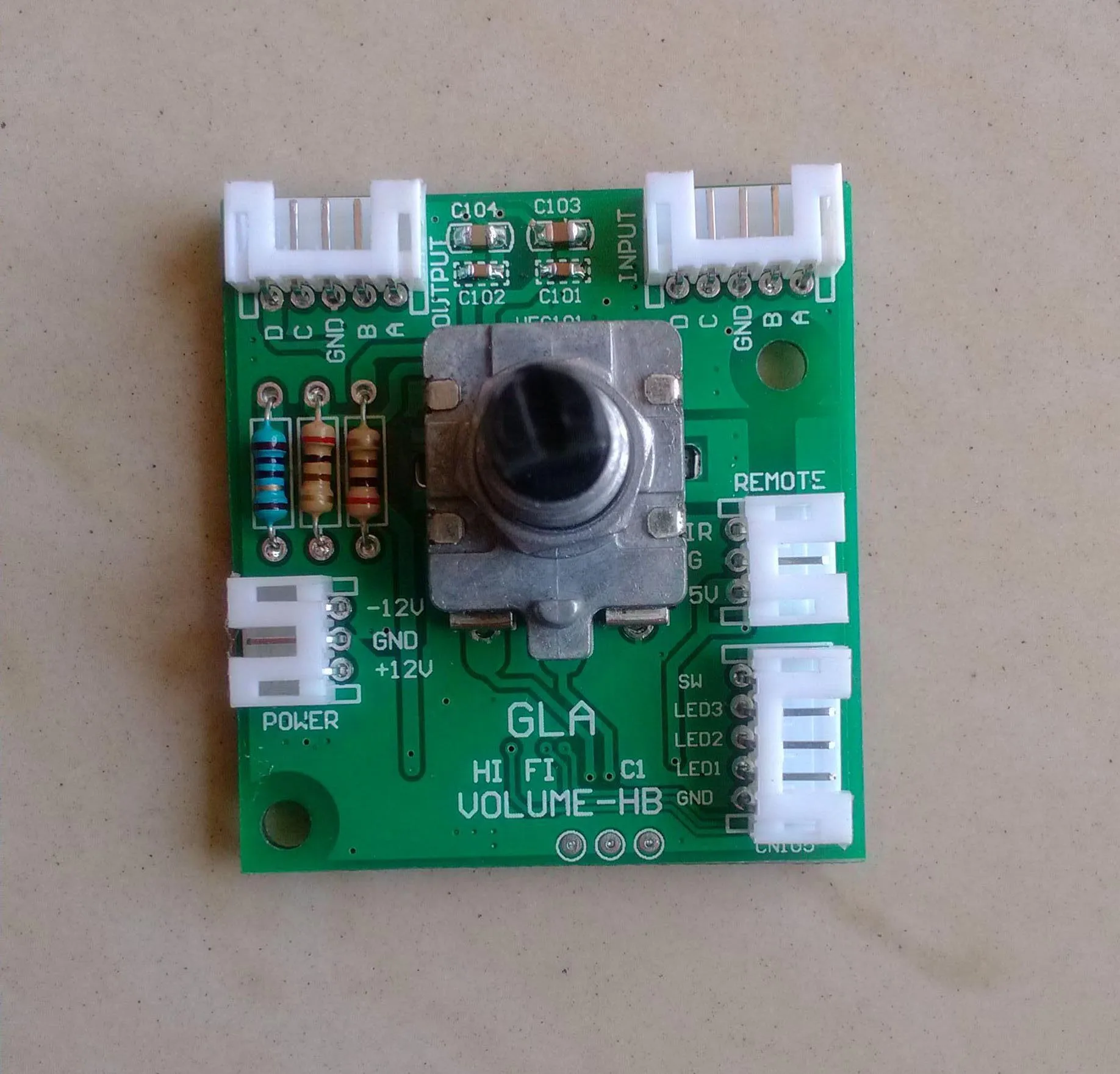 

HIFI 4-channel/8-channel Volume Control Board, Remote Control Volume Potentiometer, Balance Potentiometer (displayable