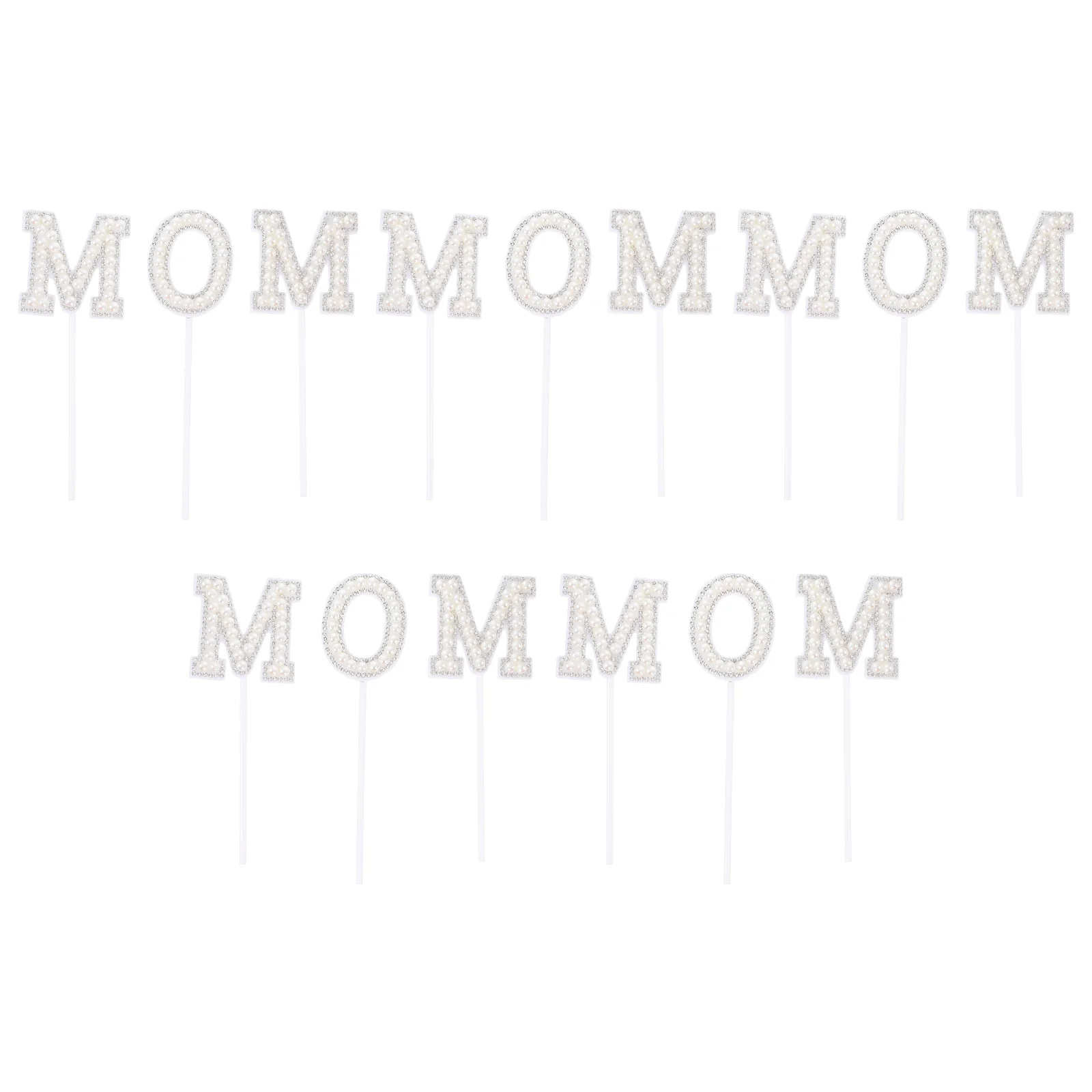 

5 Sets Durable Mother's Day Cake Decoration Mother's Day Cake Decor Baking Supply