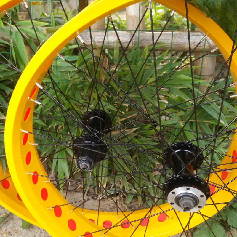 Велосипедные колеса Kalosse-Fat колесо для пляжного велосипеда 2 подшипника 26X4 0