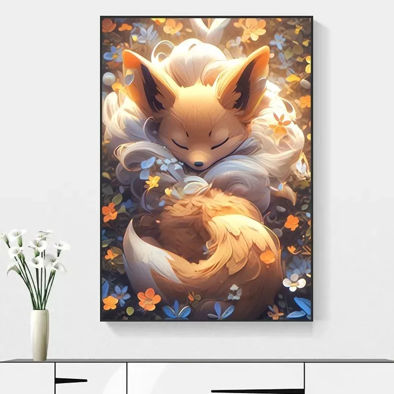 Японский аниме периферийный Покемон постер Декор искусство стены фотография