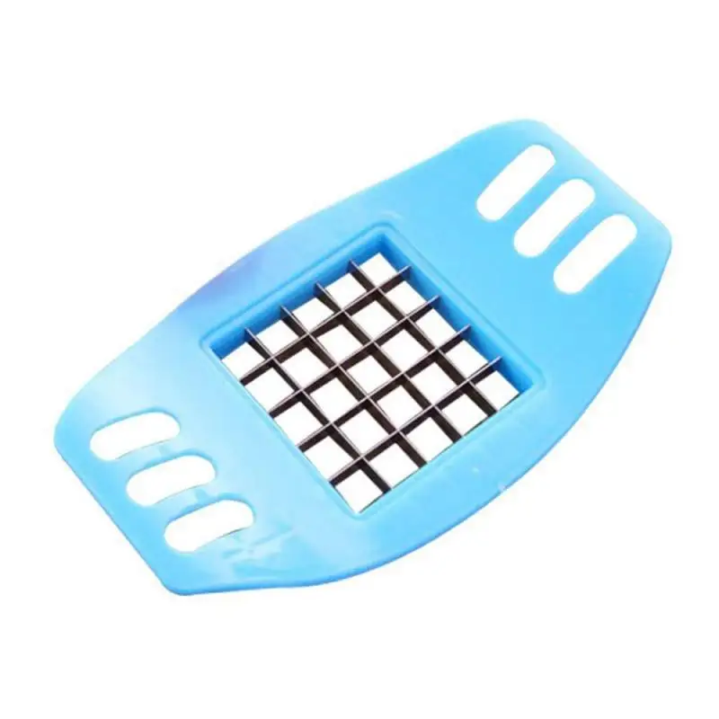 

1pc Stainless Steel Vegetable Potato Slicer Cutter Chopper Chips Making Tool Potato Cutting Fries Making Tool Kitchen Accessorie
