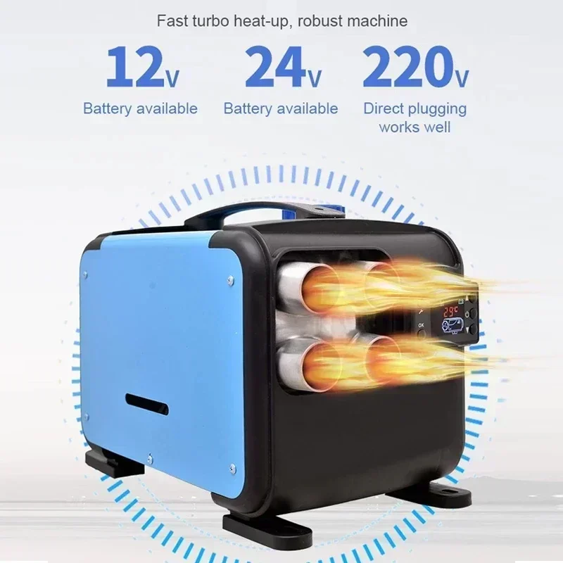 8 кВт 12 В 24 малошумный автомобильный дизельный обогреватель автономный