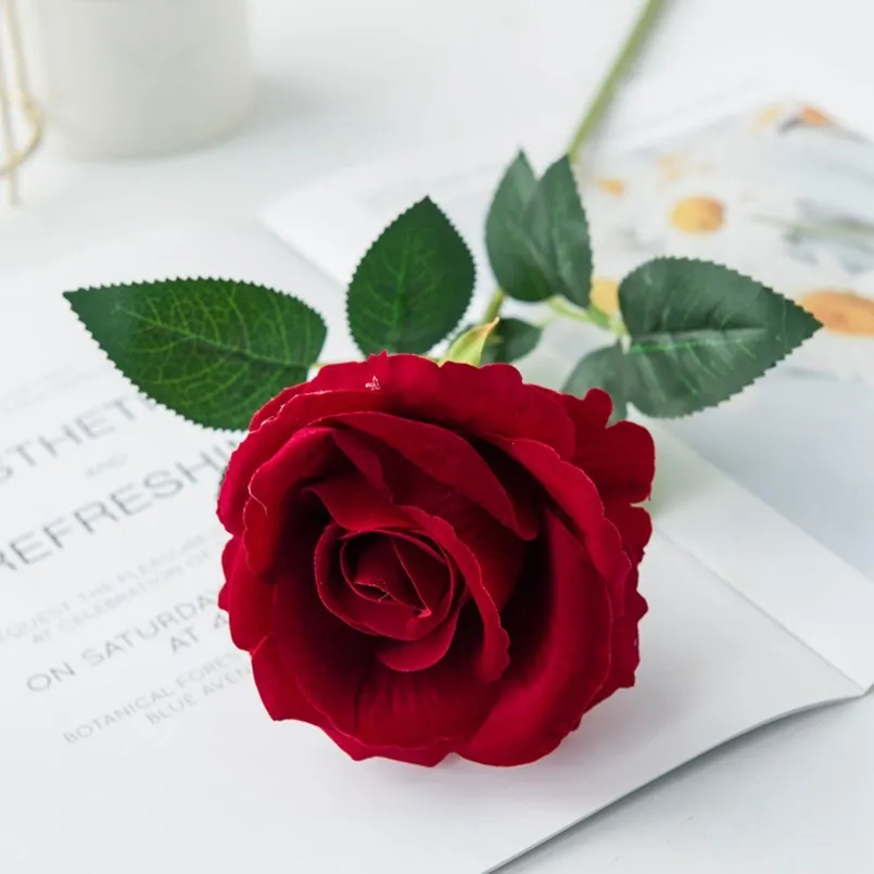 

Букет искусственных роз из шелка, 5 шт.