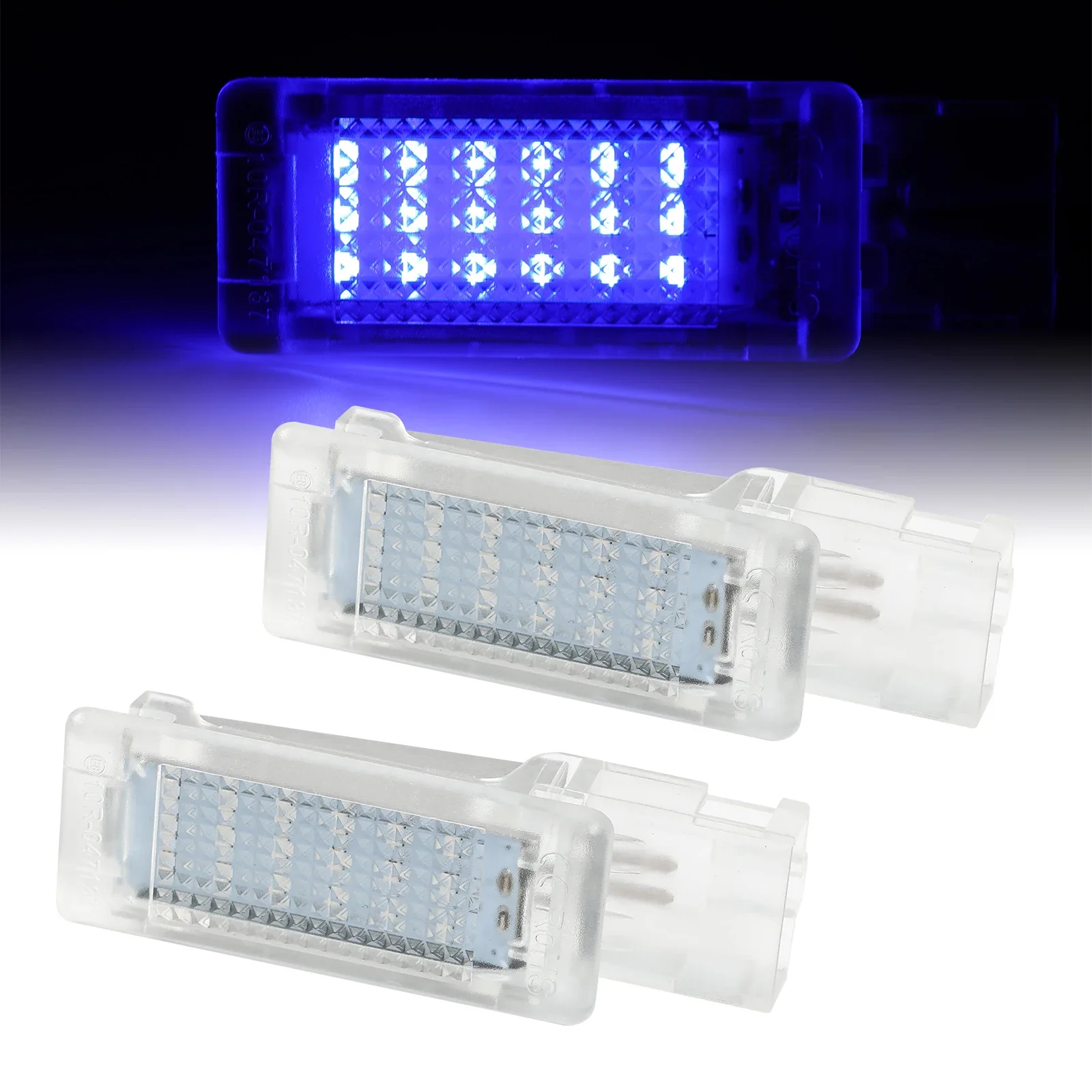 Loki J 2 шт. для VW Golf Mk7 7.5 Gtd Gti R светодиодный синий светильник ног внутренний двери