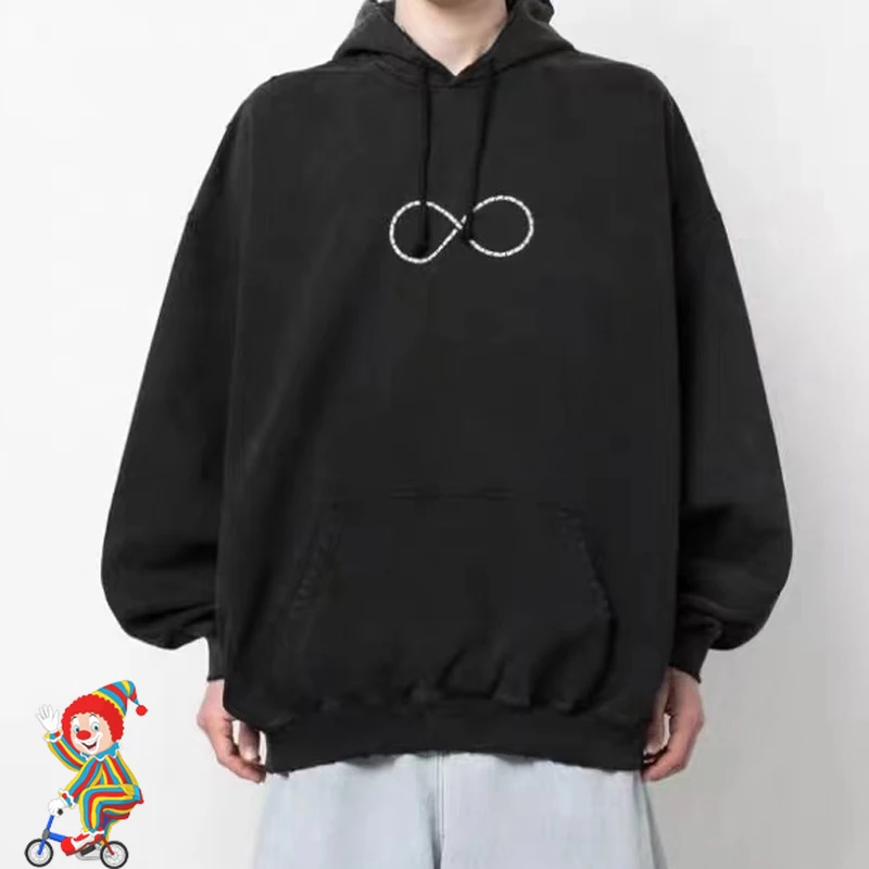 

Толстовка с капюшоном для мужчин и женщин, Свободный Повседневный свитшот с вышитым логотипом, хлопковый пуловер, весна-осень