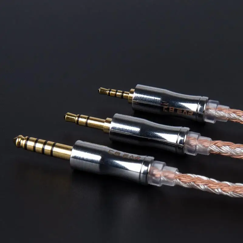 Кабель 3 5/2 5/4 4 мм с MMCX/2Pin/QDC/TFZ для KZ ZS10 PRO