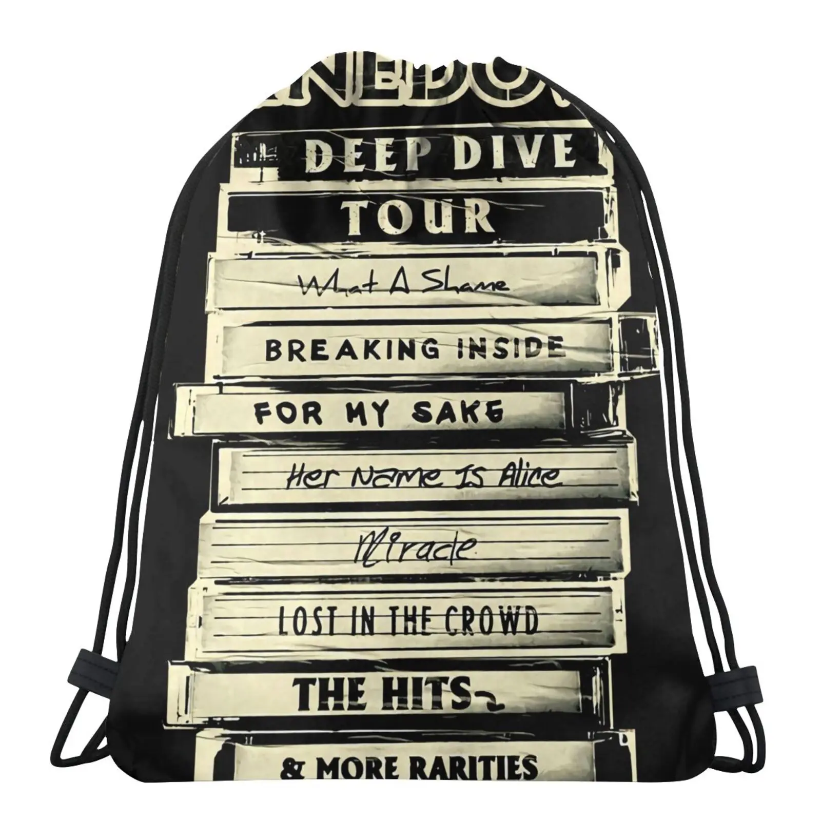 

Мужской рюкзак Shinedown с глубоким погружением для концерта 2020, рюкзак для мужчин и женщин, сумки для рисования, пылесборник, пакет, тканевая су...
