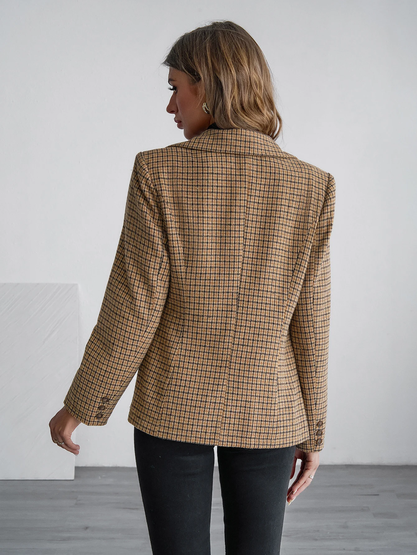 Повседневный деловой костюм в европейском и американском стиле Qianniao женственный