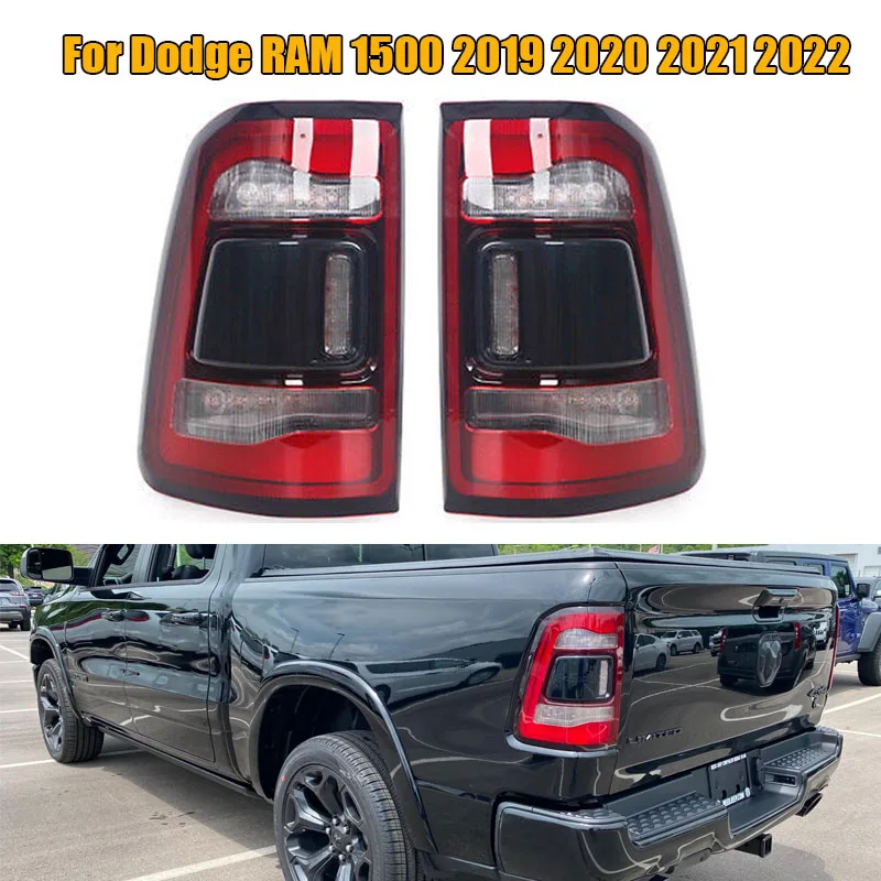 

LED Left Right Car Rear Tail Light Tail Lamp Taillights Rear Lamps 55112993AC 55112992AC For Dodge RAM 1500 2019 2020 2021 2022
