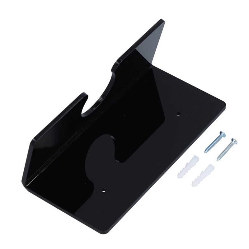 

Wall-Mounted Skateboard Display Holder Black High Stability Hanging Longboard Rack Home Use Skateboard Accessories