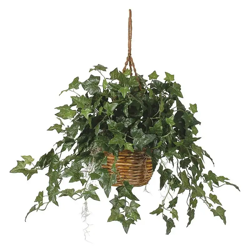 

English Ivy Hanging Basket Artificial Plant