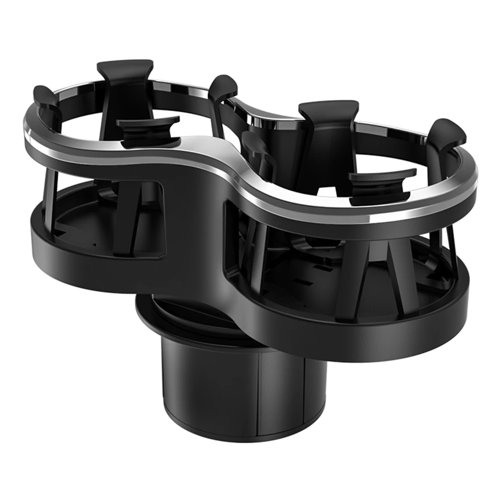 

Автомобильный держатель для стаканов, подставка с двумя отверстиями для хранения напитков в салоне автомобиля