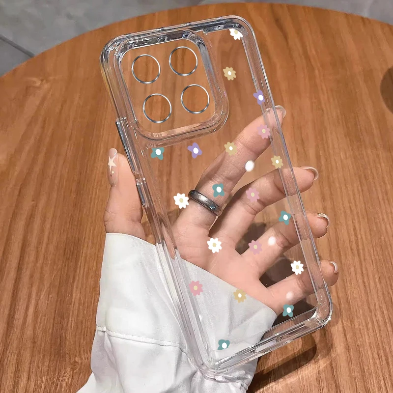 Чехол Colorful Stars Love Hearts для Xiaomi 14T 13T 11T Pro Poco X6 F6 X5 Funda Redmi Note 13 14 12 11 5G силиконовый чехол