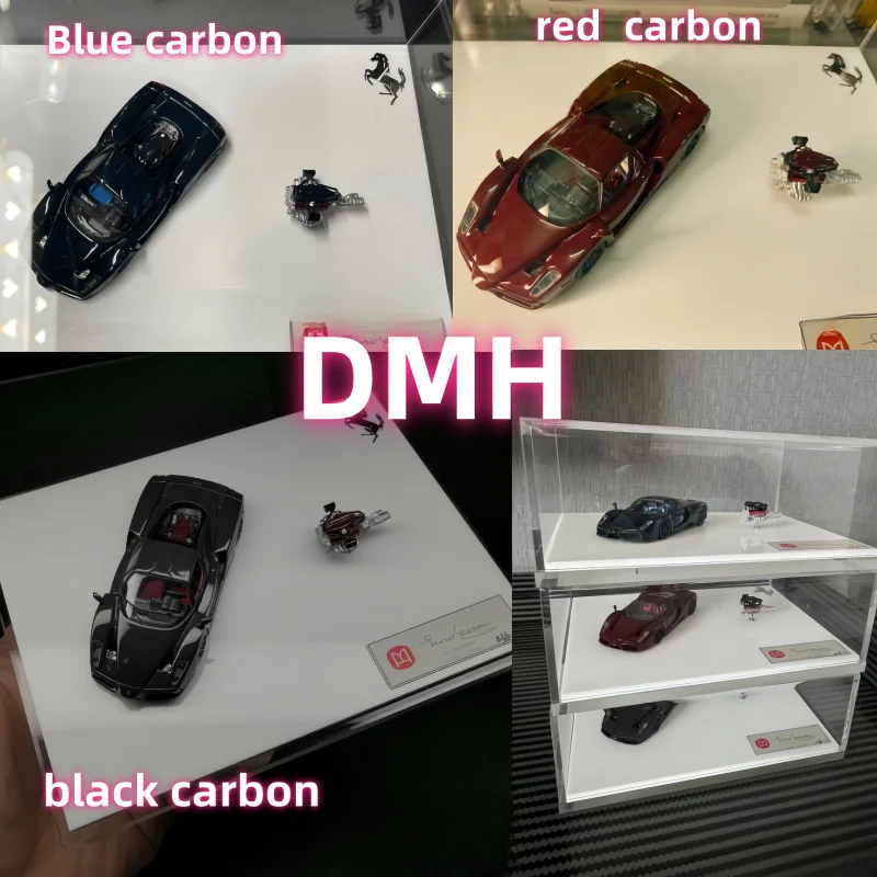 1:64 синий красный черный карбоновая версия энзодвигатель первый выпуск