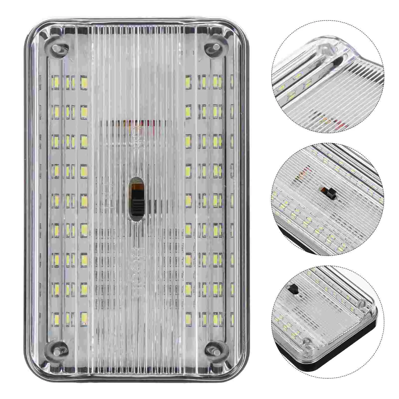 

2 Pcs Car Reading Light Recessed Light Bulbs Warm White Car Interior Light The Car Device Car Truck LED Cart Dome Light