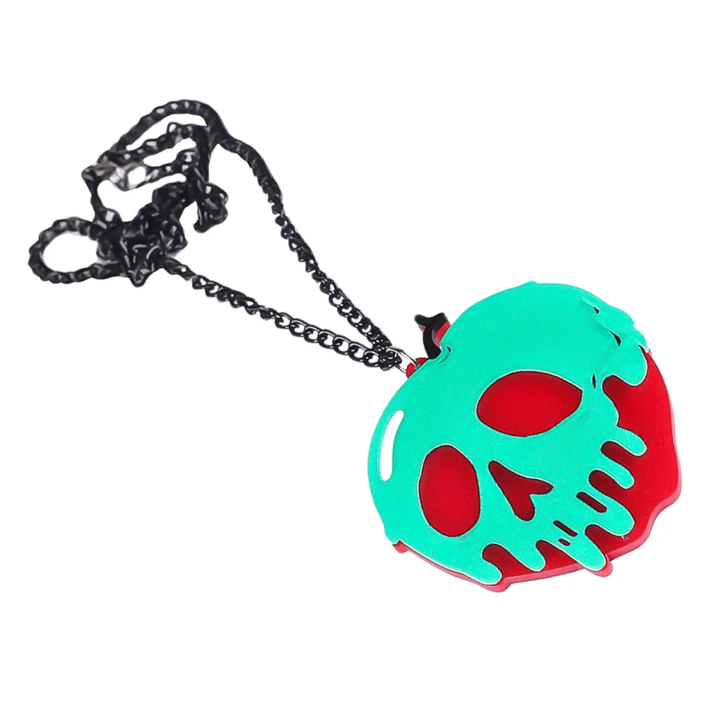 Креативная цепочка на ключицу подвеска ужасов Хэллоуин нежное ожерелье забавная