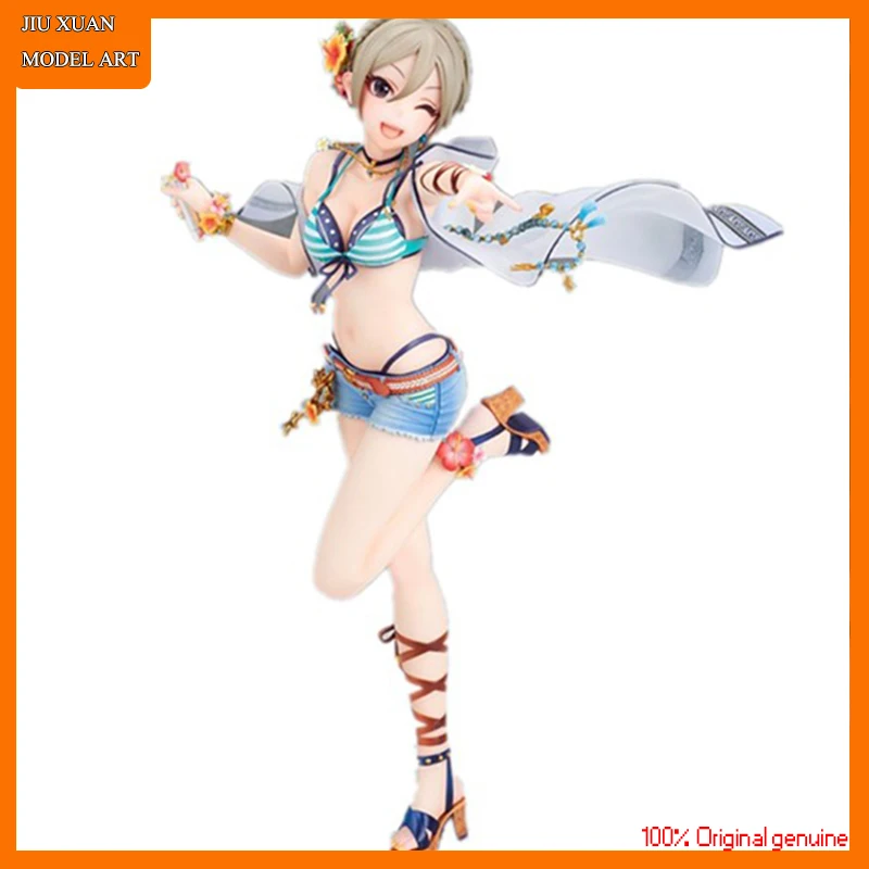 

Фигурки IDOLM @ STER Золушка для девочек, шиоми сиуко, голубой Horizon 23 см, ПВХ фигура аниме, игрушки, фигурки, куклы в подарок