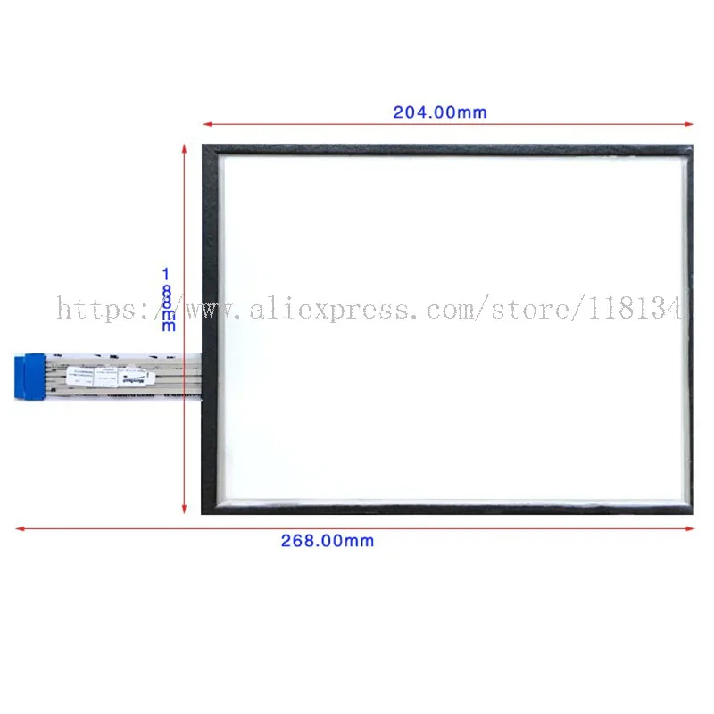 Новая оригинальная сенсорная панель A + для 3M/MICROTOUCH RES-12.1-PL8T 95419 12,1 дюйма, сенсорное стекло/сенсорная панель