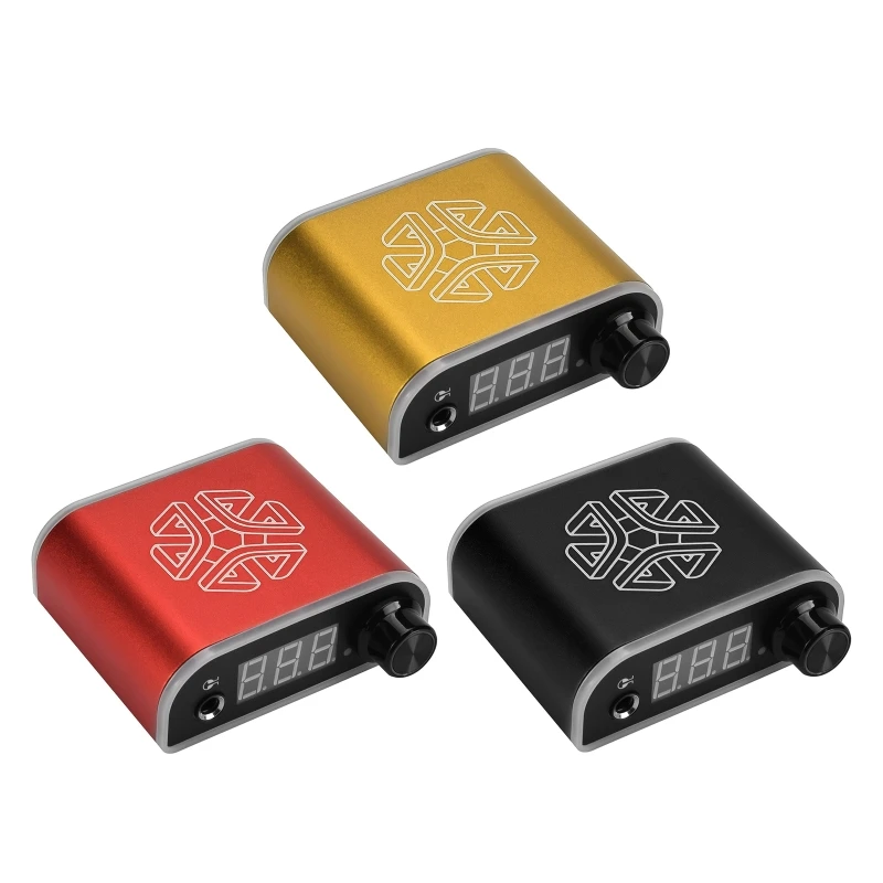 

Portable Aluminum Alloy Tattoo Power Supply Rechargeable Equipment Machine