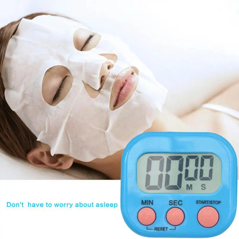 

Kitchen Timer with Magnetic Suction Portable Kitchen Timer Portable Magnetic Kitchen Timer Lcd Digital Countdown for Cooking