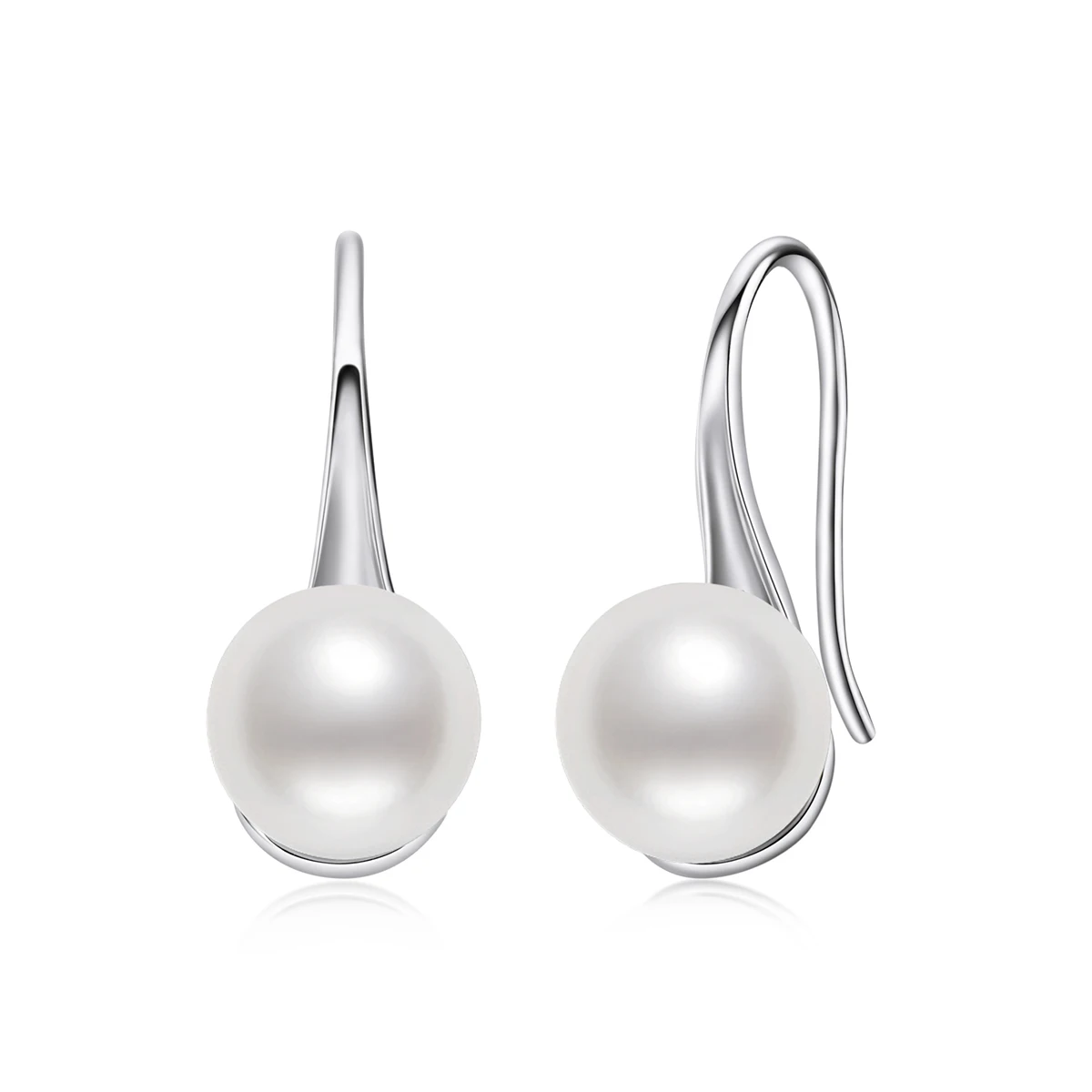 

Mihiari 8-9mm Natural Freshwater Pearl High Heel Shoes Hook Earrings Silver 925 Jewelry Wholesale