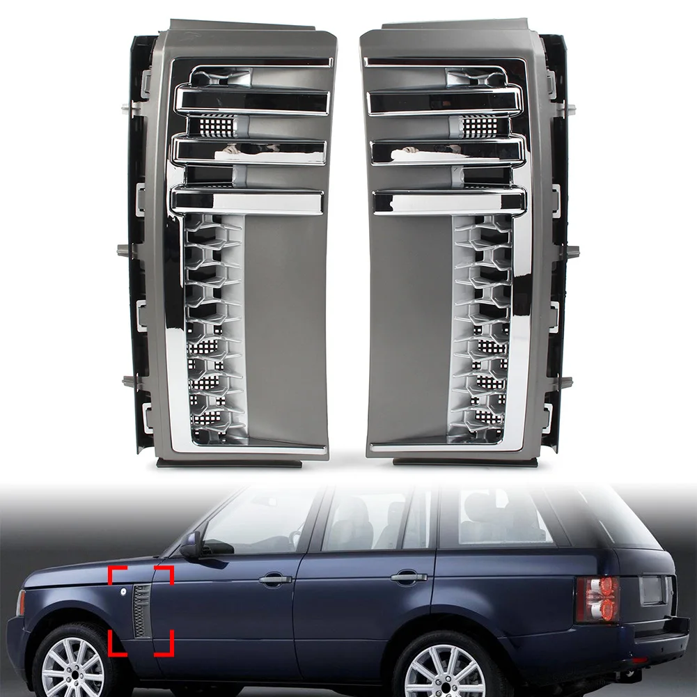 1Pcs Car Side Fender Air Vent Grille For Land Rover Range L322 2002 2003 2004 2005 2006 2007 2008 2009 2010 2011 2012