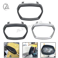 acz motorcycle abs modify abs front headlight bezel trim guard protector lamp decorate cover for 150 sprint