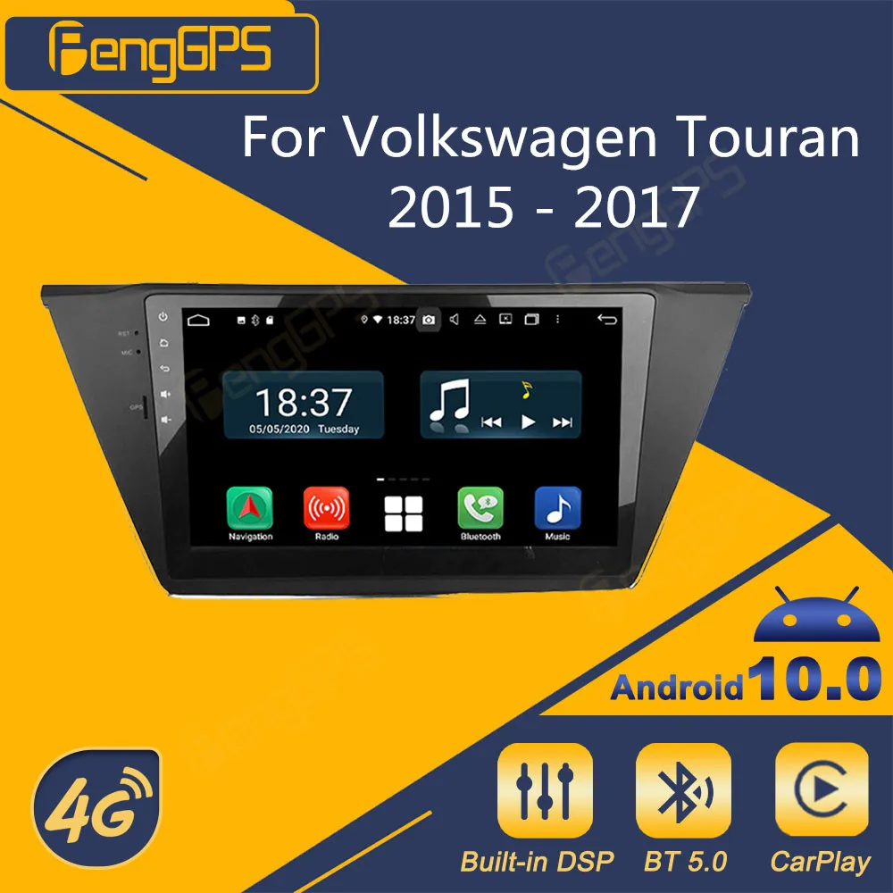 

For Volkswagen Touran 2015 - 2017 Android Car Radio 2Din Stereo Receiver Autoradio Multimedia Player GPS Navi Head Unit Screen