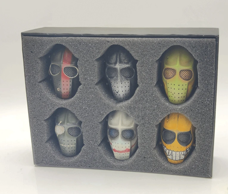 

1/6th Soldier Skeleton Death Mask Military Face Mask Model For 12''Figure Doll