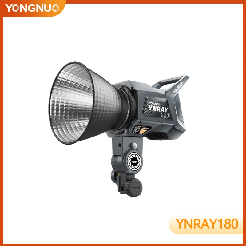 

Yongnuo YNRAY180 180W COB Outdoor LED Video Light Bowens Mount Studio Lamp With 12 Special Lighting Effect For Vlog Interview