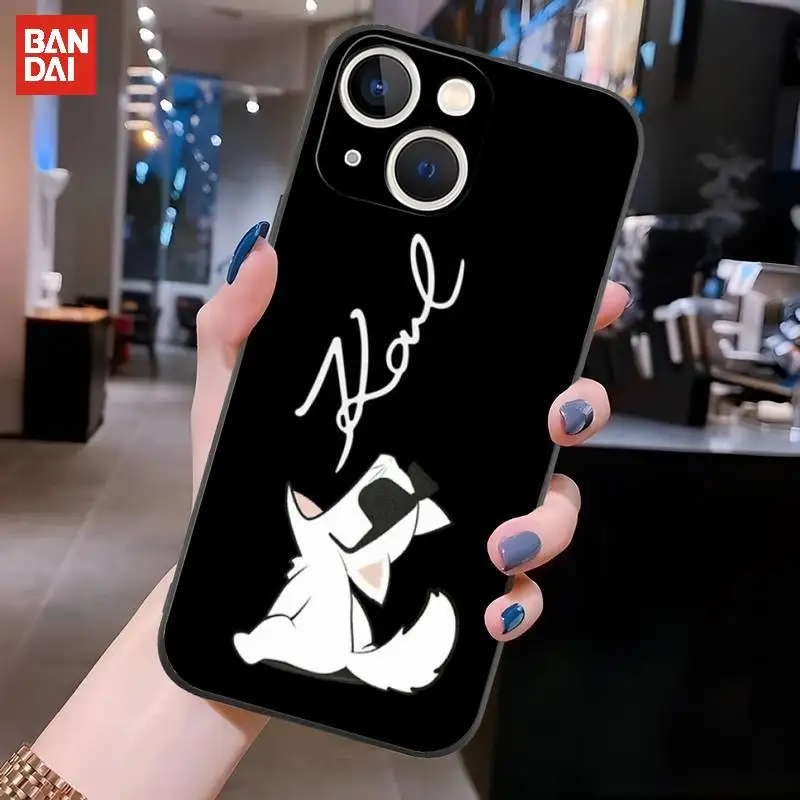 

BANDAI For KARLs Phone Case for Iphone 11 13 12 Pro Max Xr X Xs Mini for 6 6s 7 8 Plus Mobile Se 2020 2022 Accessories Designer
