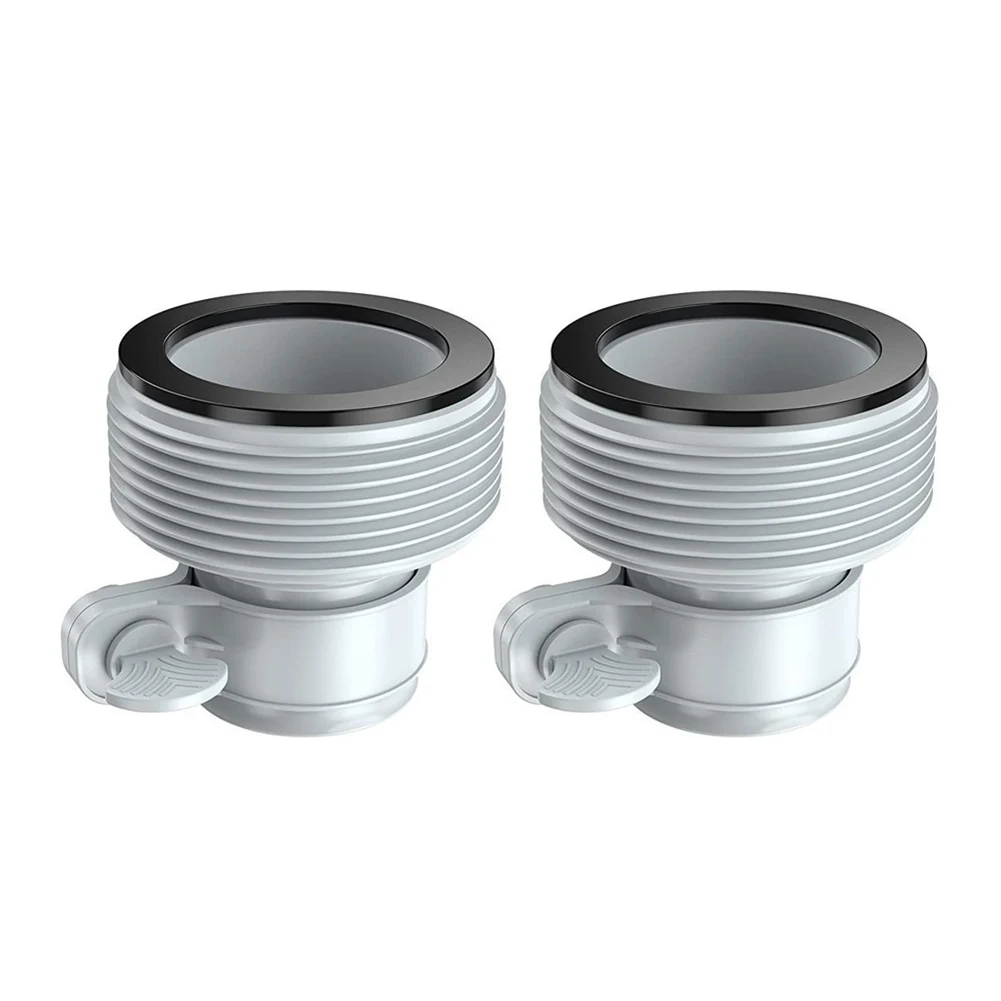 

Ensure a Secure and Leak Free Connection with For Intex Above Ground Plunger Valves Gaskets & Nuts + Hose Adapters