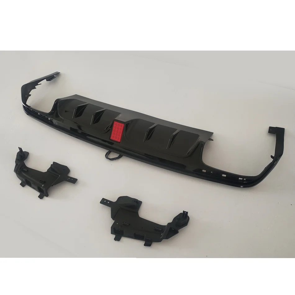 

Hot selling Bra-bus BRS Rear Diffuser with tail pipes and light For Mercedes Benz W222
