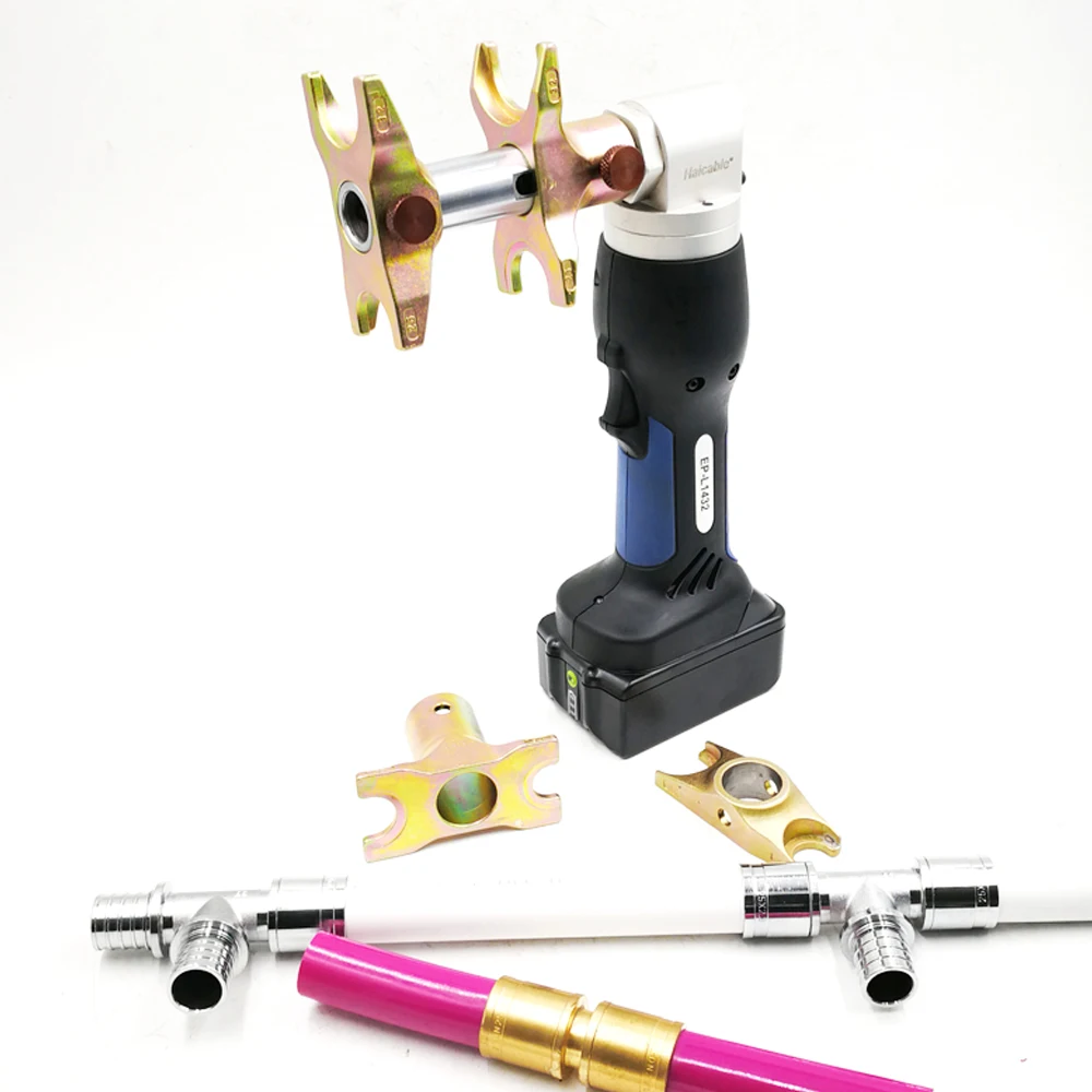 

Good Quality Cordless Pex Compressing Tool Max 32mm EP-L1432 Electricity Hydraulic Crimp Tool Pipe Fitting Tools