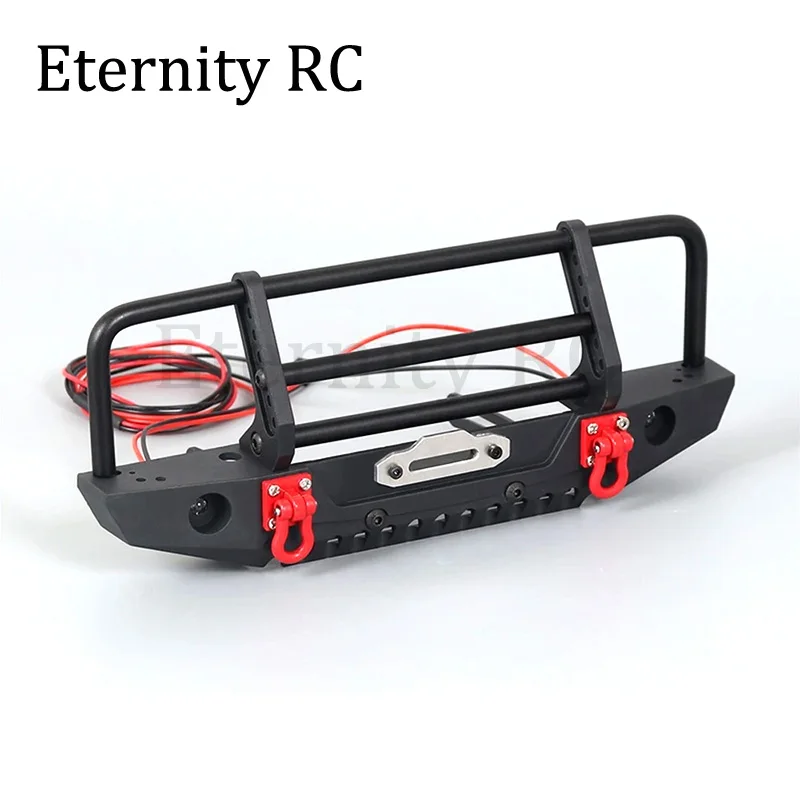 Металлический передний спойлер бампера YIKONG YK6101 для Traxxas TRX4/SCX10