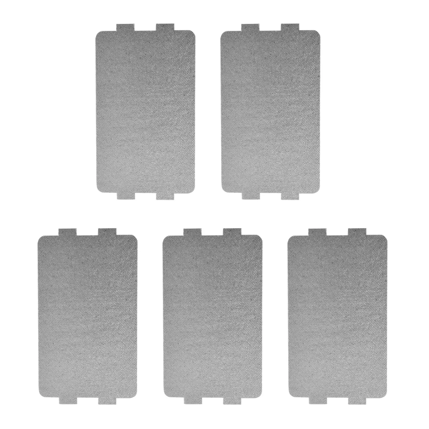 

5PCS Mica Plates Universal Microwave Oven Toaster Mica Plates Sheets Household Microwave Oven Accessories 11.6 X 6.5cm