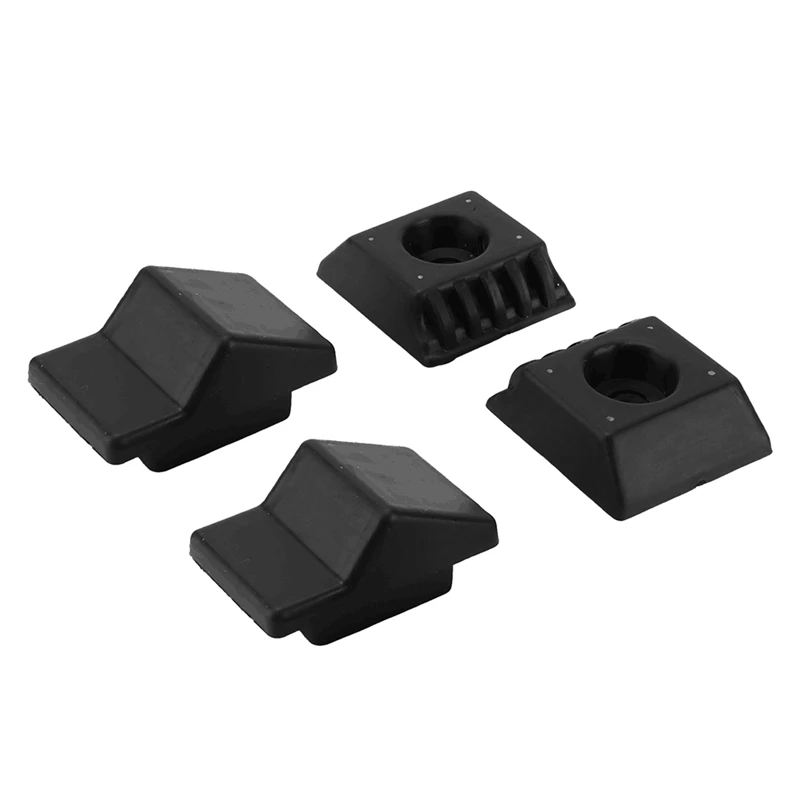 4Pcs Rear Trunk Rubber Buffer 1247580044 1247580144 For Mercedes-Benz W124 A124 C124 Car Boot Lid End Stop