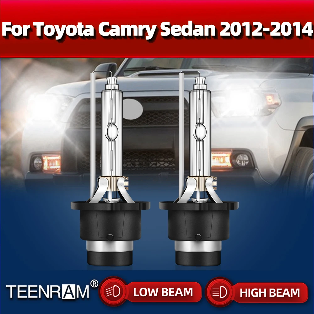

Ксеноновые лампы для фар D4S, 35 Вт, 6000 лм, аналогичные автомобильные лампы 12 В, 2012 K, белые ксеноновые HID лампы для Toyota Camry Sedan 2013, 2014,