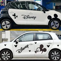 disney mickey minne anime car side stickers creative personality car stickers animation side stickers